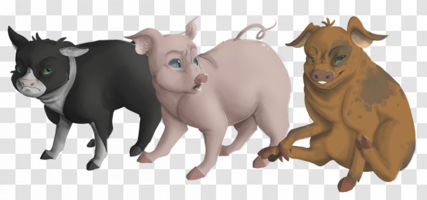 Domestic Pig Cattle Image Drawing - Like Mammal Transparent PNG