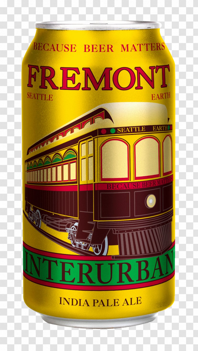Beer Pale Ale Fremont Brewing - Bottle Transparent PNG