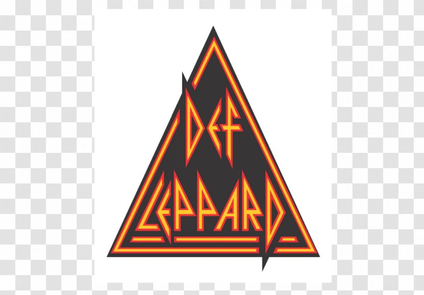 Def Leppard & Journey 2018 Tour Logo New Wave Of British Heavy Metal - Triangle Transparent PNG