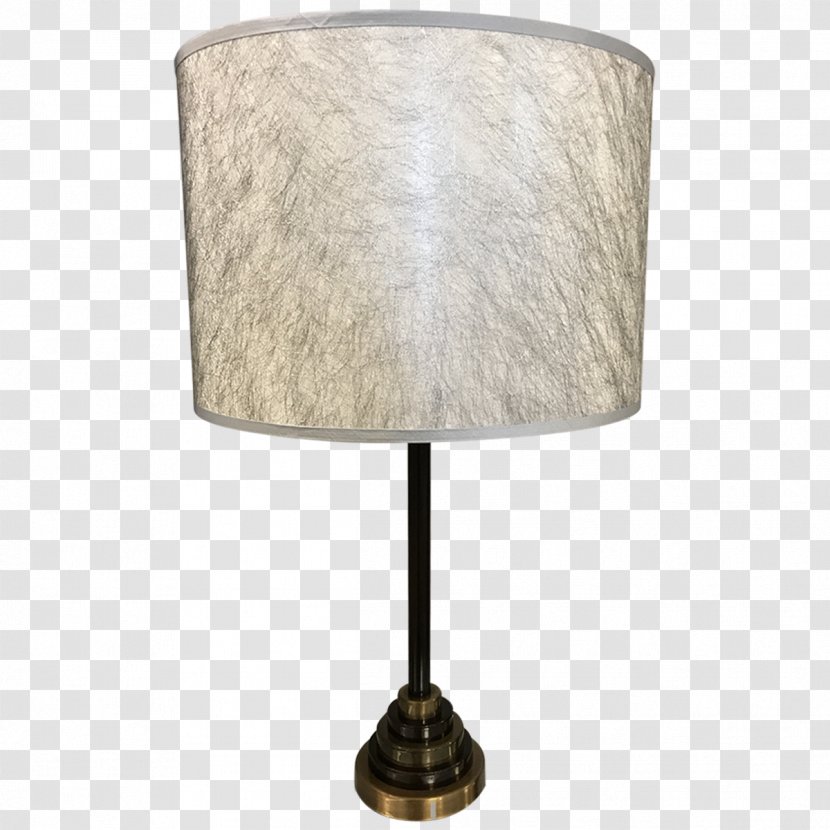 Table Bronze Sculpture Lamp Lighting - Electric Light - Drum Vase Design Transparent PNG
