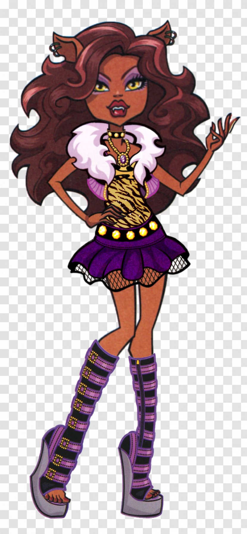Monster High Doll Toy Clip Art - Psychobilly Transparent PNG