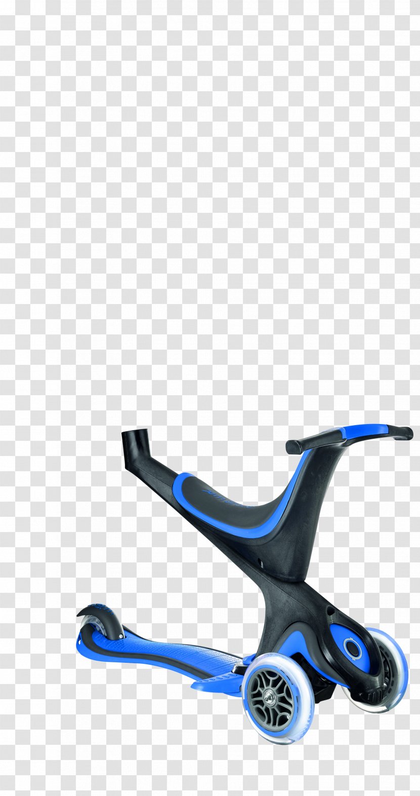 Kick Scooter Wheel Bicycle Handlebars Blue Transparent PNG