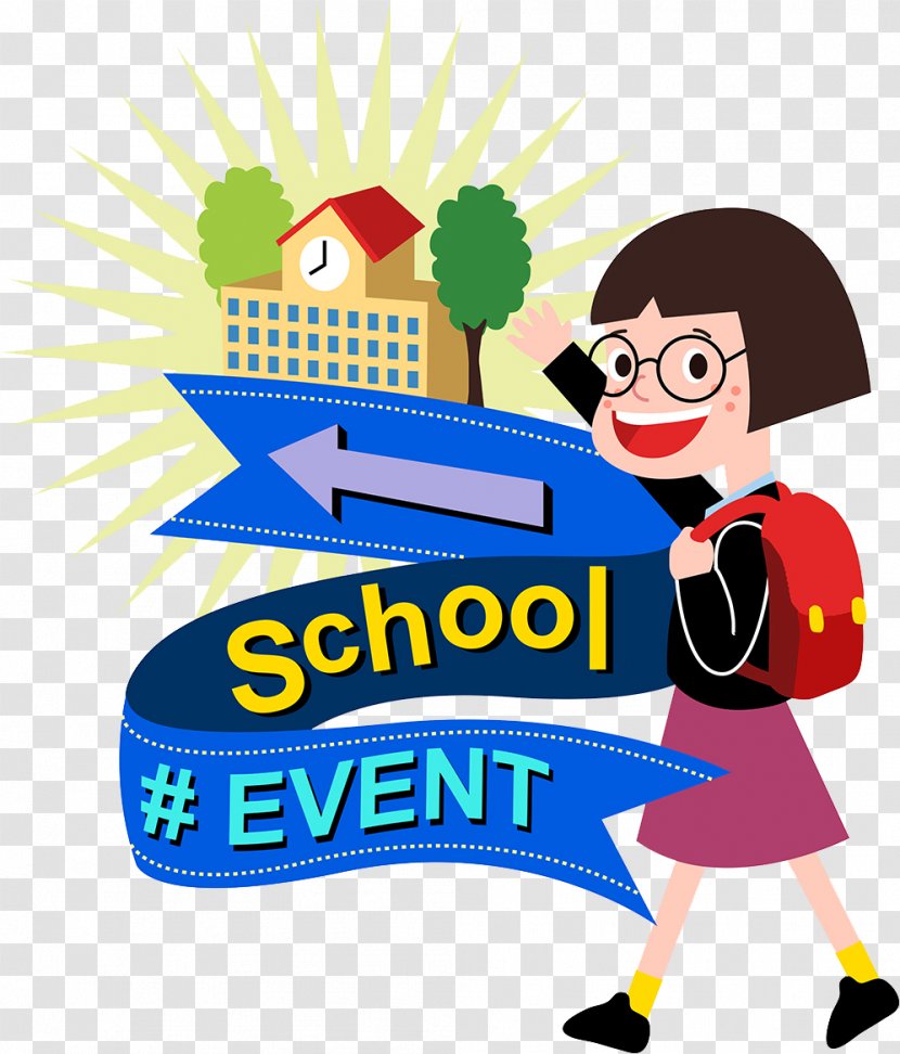 Student Child Clip Art - Frame - School Children Transparent PNG