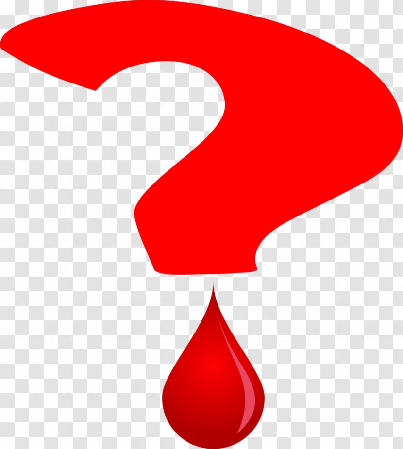 Clip Art Product Design Line - Red - Mark Question Transparent PNG