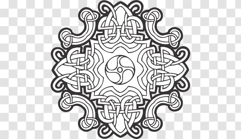Book Of Kells Celtic Knot Art Celts Ornament - Area - Design Transparent PNG