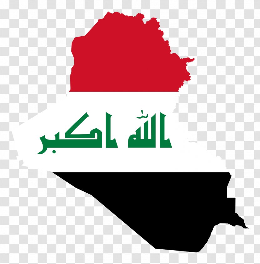 Flag Of Iraq National Map Transparent PNG