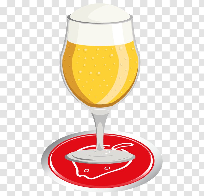 Wine Glass Beer Glasses Champagne Alcoholic Drink - Coaster Transparent PNG