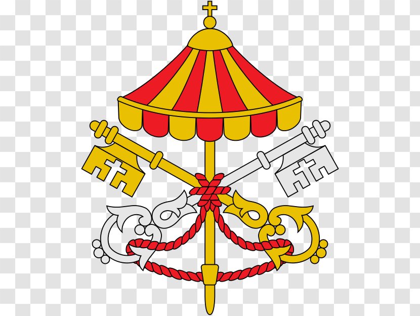 Holy See Sede Vacante Papal Conclave Sedevacantism Pope - Yellow - Francis Transparent PNG