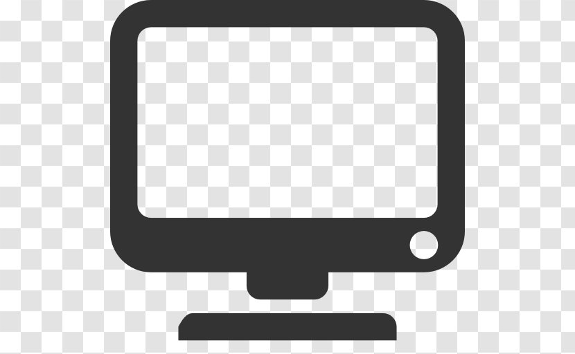 Computer Monitor ICO Icon Transparent PNG