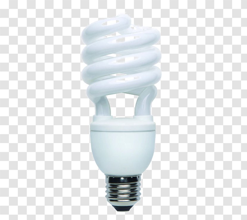 Incandescent Light Bulb Energy Conservation - Energy-saving Bulbs Screw White Transparent PNG