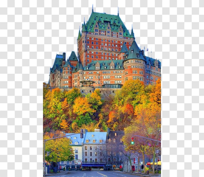 Château Frontenac Montreal Frontenac, Quebec City - Citadelle Of Quebec, Canada Transparent PNG