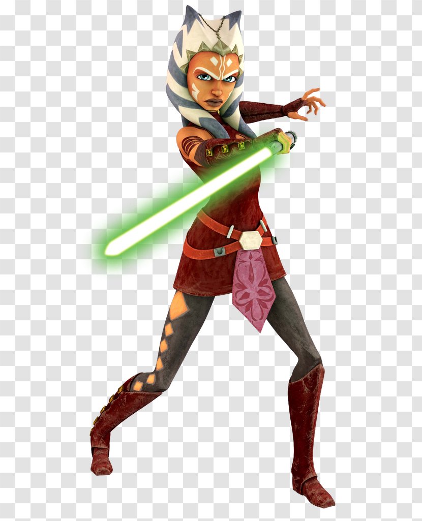 Ahsoka Tano Star Wars: The Clone Wars Anakin Skywalker Asajj Ventress - Action Figure Transparent PNG