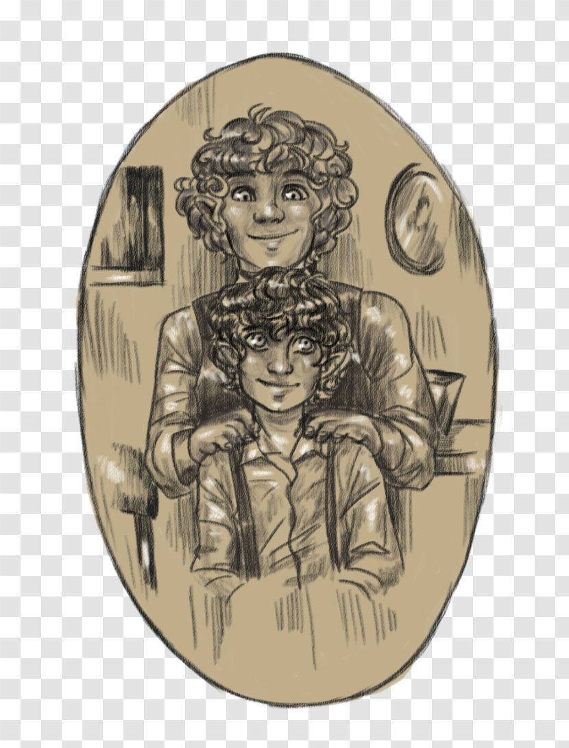 Drawing Human Behavior /m/02csf Tableware - Art - Frodo Baggins Transparent PNG