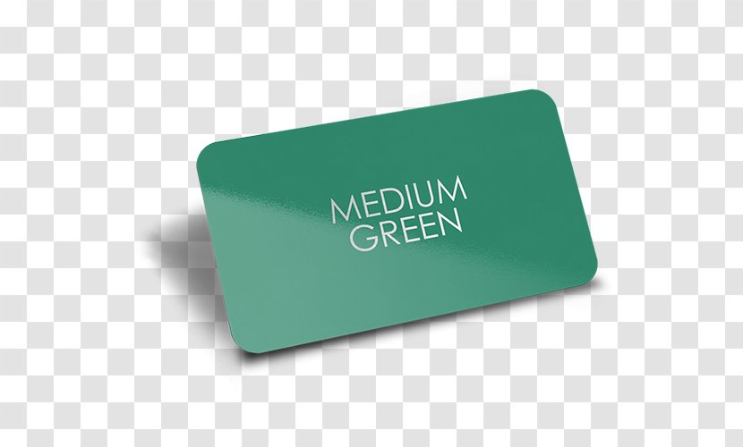 Plastic Card ID Brand Printing Business - Green - Pvc Transparent PNG