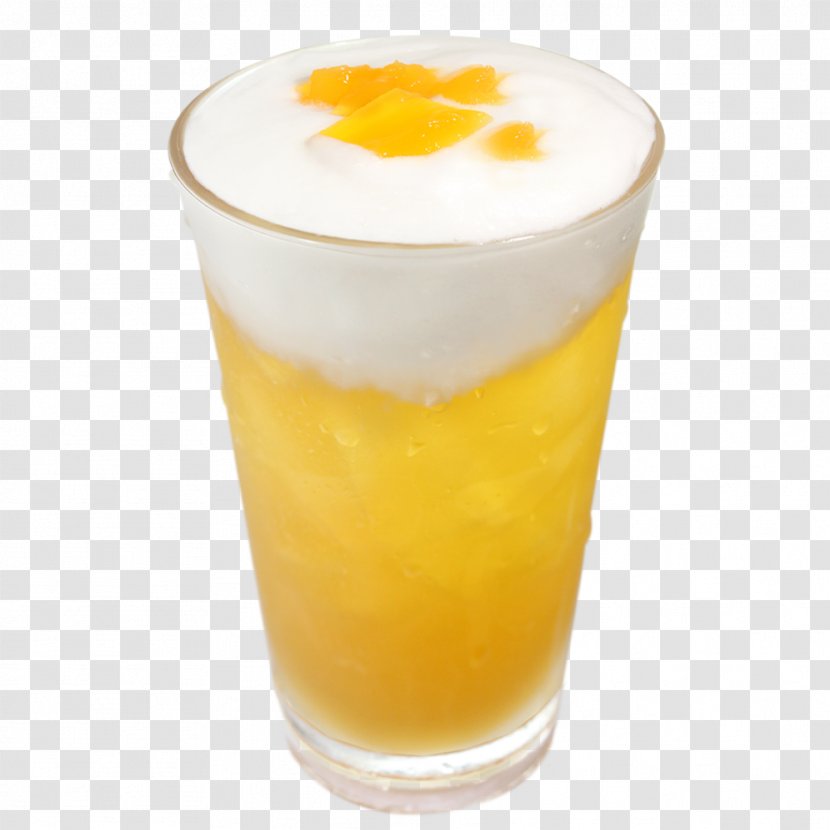 Orange Drink Fuzzy Navel Juice Milk Harvey Wallbanger - Mango Cover Transparent PNG