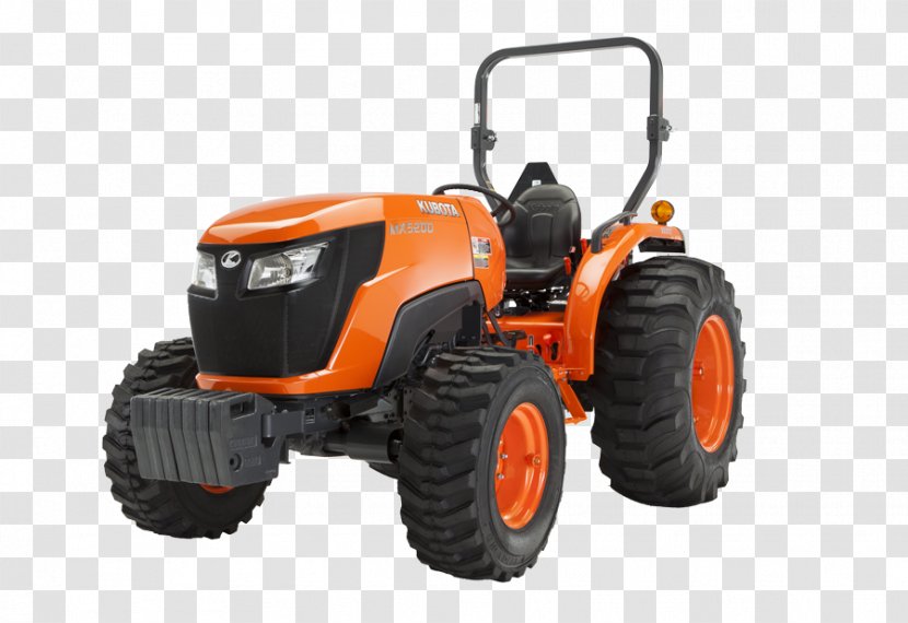 Tractor Kubota Corporation Agriculture Heavy Machinery - Truggy Transparent PNG