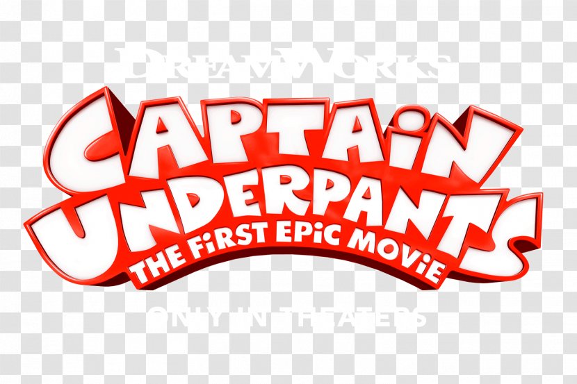 Logo Captain Underpants Brand Blu-ray Disc Font - Text - Dreamworks Transparent PNG