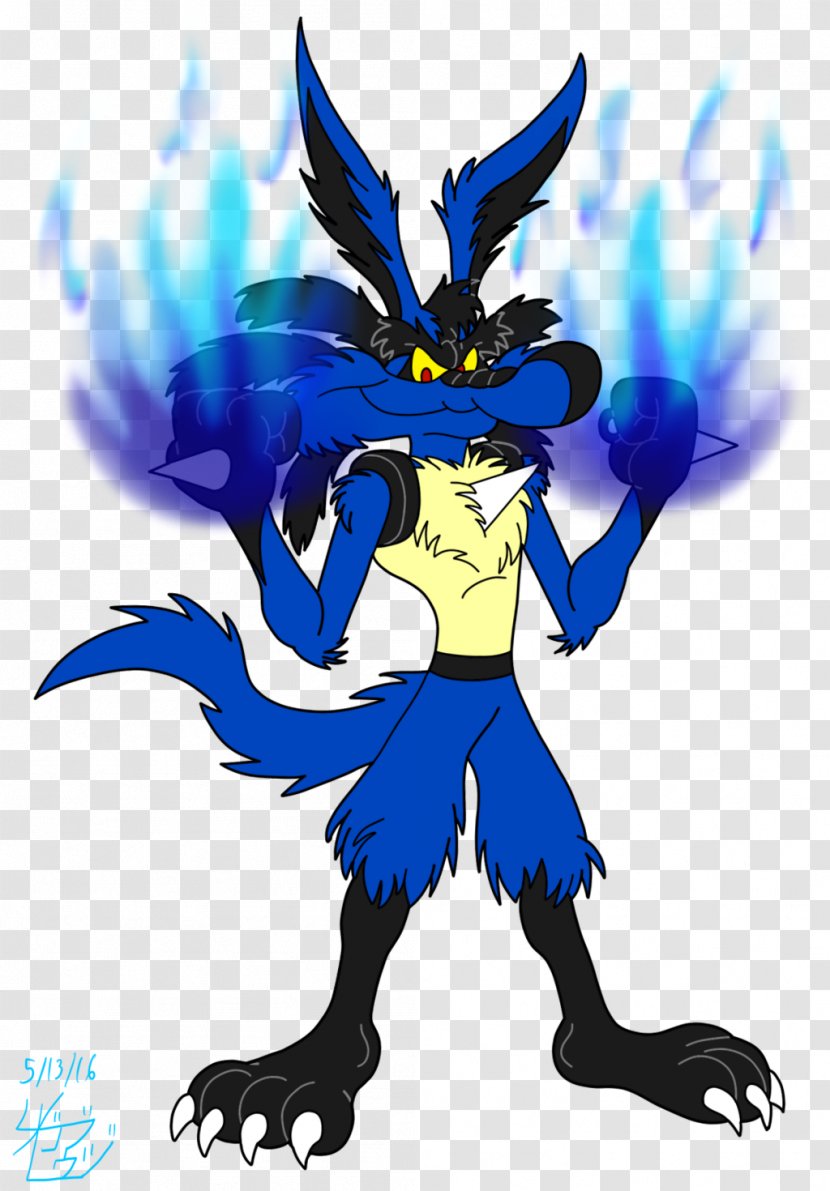 Looney Tunes Wile E. Coyote And The Road Runner Lucario Transparent PNG