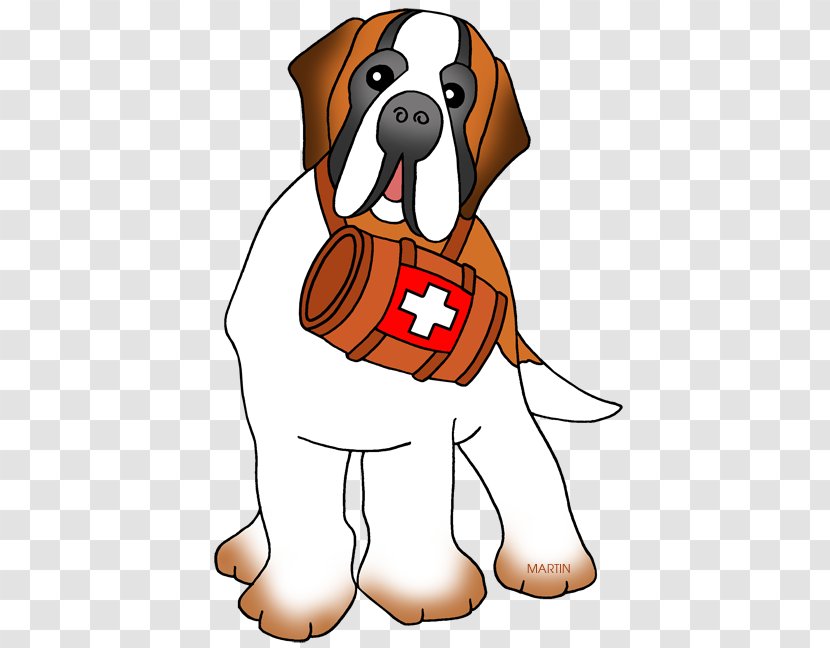 Dog Breed Puppy St. Bernard Labrador Retriever Clip Art - Royaltyfree Transparent PNG