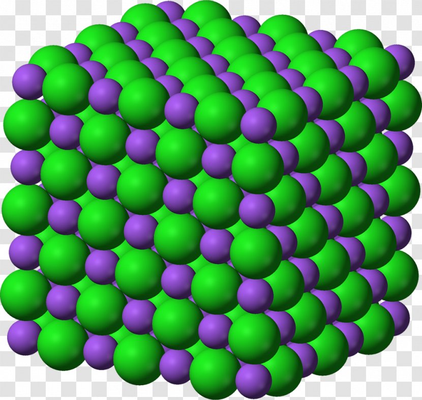 Solid Crystal Structure Mineral - Atom - Salt Transparent PNG