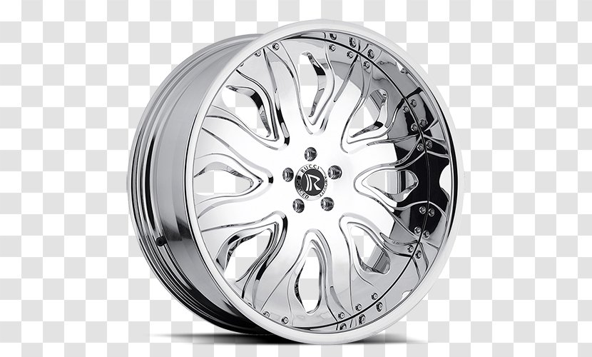Alloy Wheel Forging Rim Rucci Forged ( FOR ANY QUESTION OR CONCERNS PLEASE CALL 1- 313-999-3979 ) - Black And White Transparent PNG