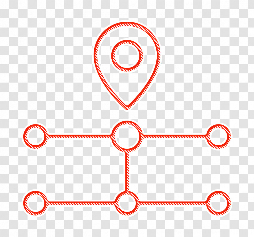 Route Icon Maps And Location Icon Navigation Map Icon Transparent PNG