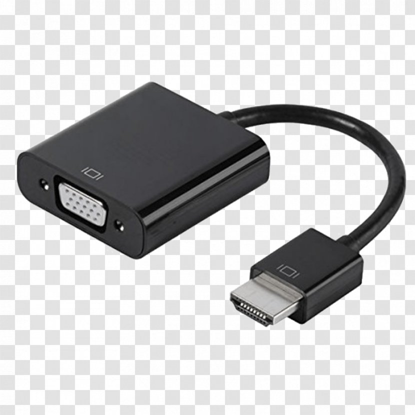 AC Adapter VGA Connector HDMI Electrical Cable - Electronics - Conexao Vga Transparent PNG