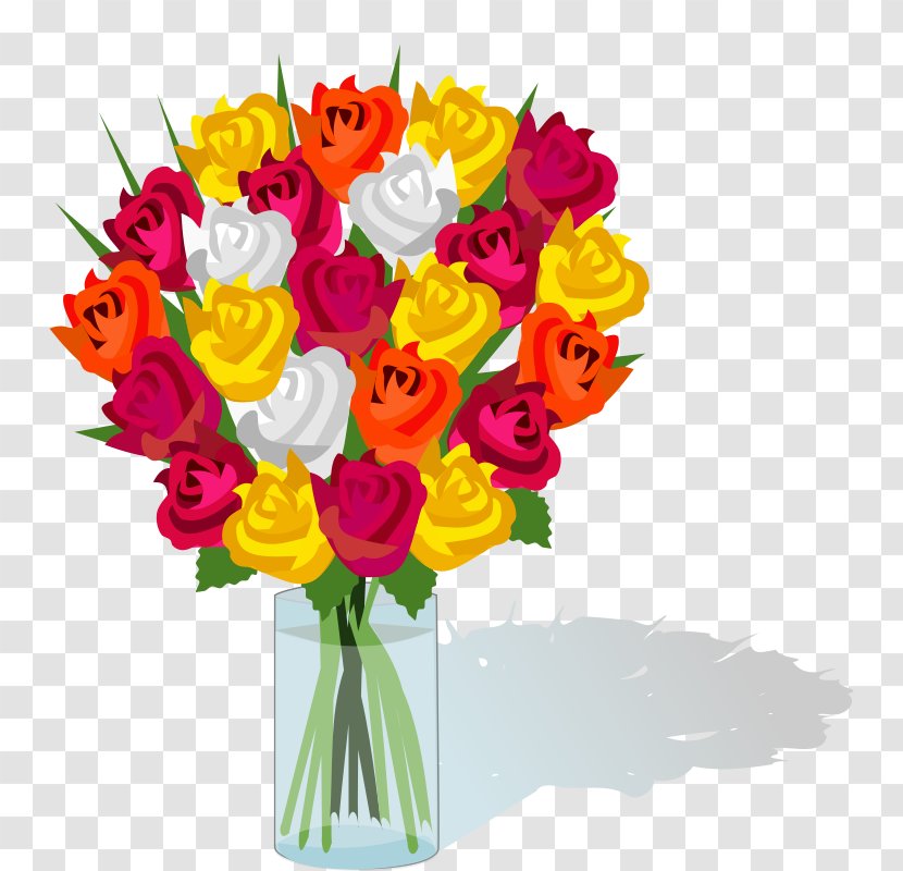 Flower Bouquet Cut Flowers Clip Art - Floral Design - Clipart Transparent PNG