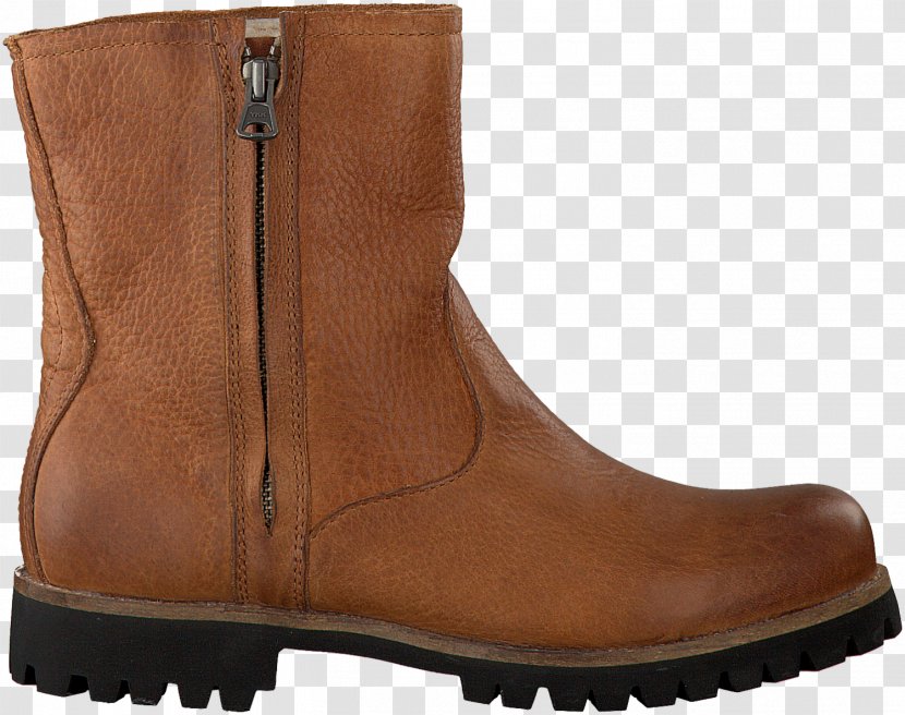 Steel-toe Boot Shoe Leather Footwear - Cognac Transparent PNG