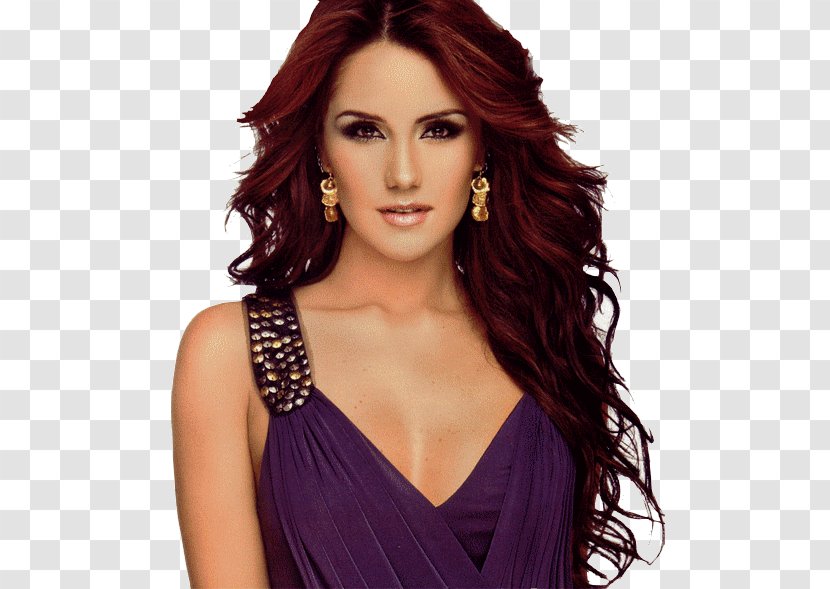 Dulce María Red Hair Rebelde - Tree Transparent PNG