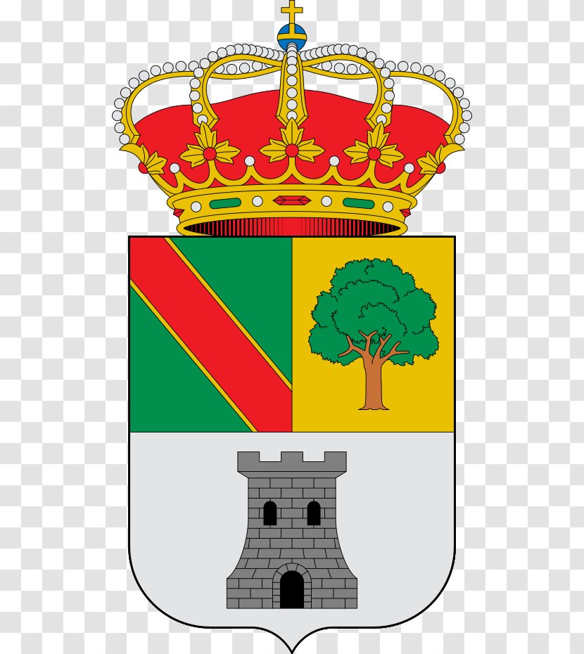Villanueva De Tapia Santibáñez El Alto Coat Of Arms Spain Escutcheon - Recreation - Heraldry Transparent PNG