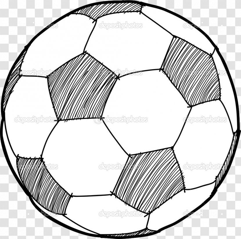 Football Drawing Goal - Area - Ball Transparent PNG
