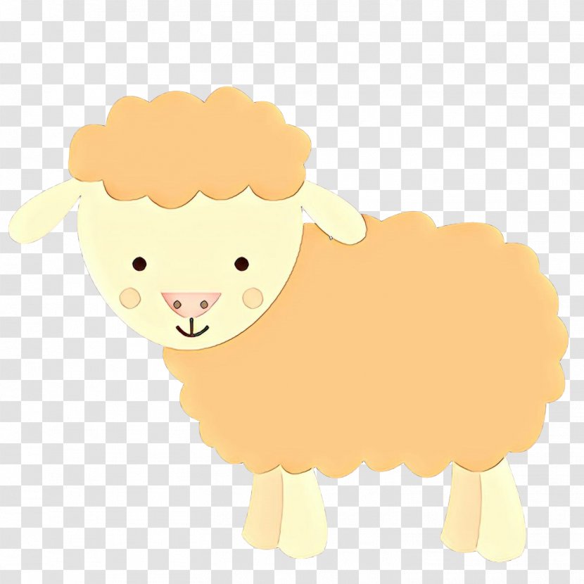 Sheep Illustration Cattle Clip Art Mammal - Character - Goatantelope Transparent PNG