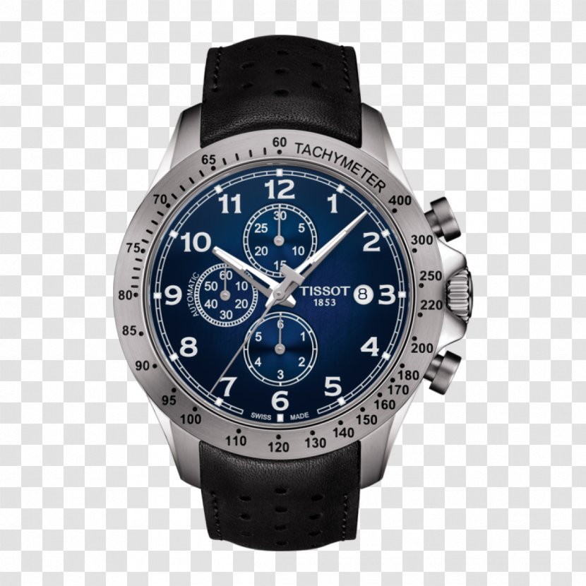 Tissot V8 Quartz Chronograph Automatic Watch Transparent PNG