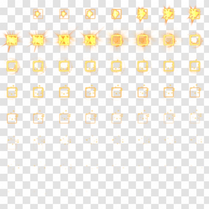 Gradient Collection Of Elements - Pattern - Yellow Transparent PNG