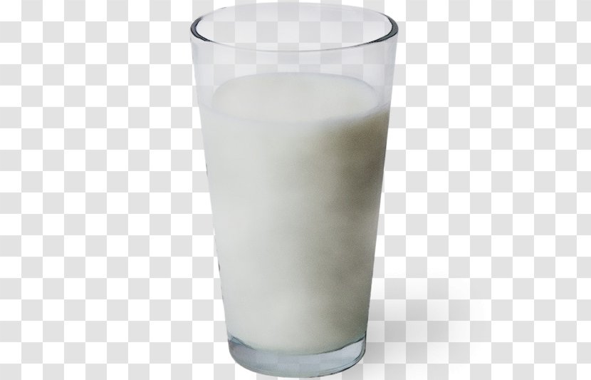Highball Glass Pint Drink Food - Milk - Raw Drinkware Transparent PNG