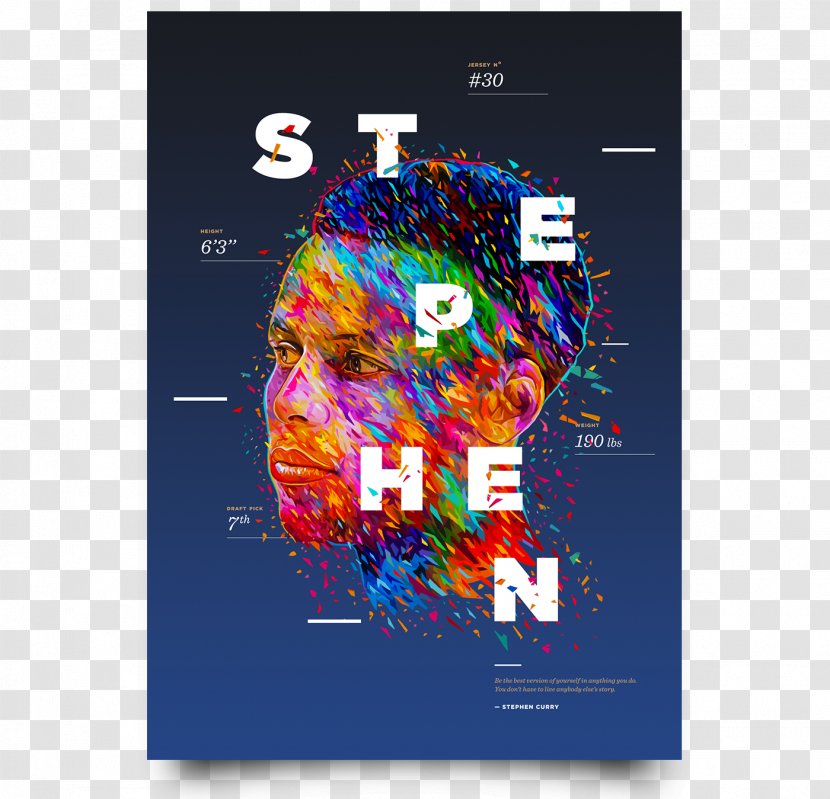 Graphic Design Poster Illustrator - Film - NBA Players Transparent PNG