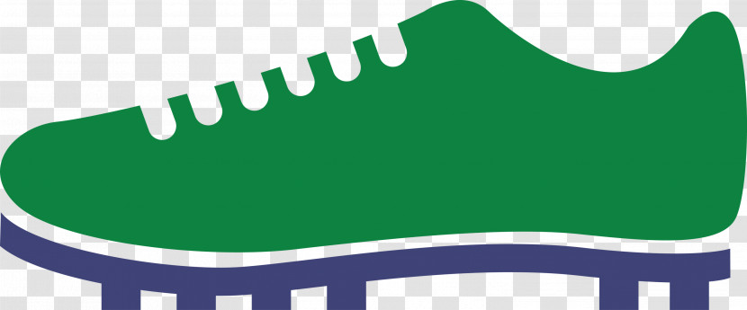 Logo Green Line Shoe Meter Transparent PNG