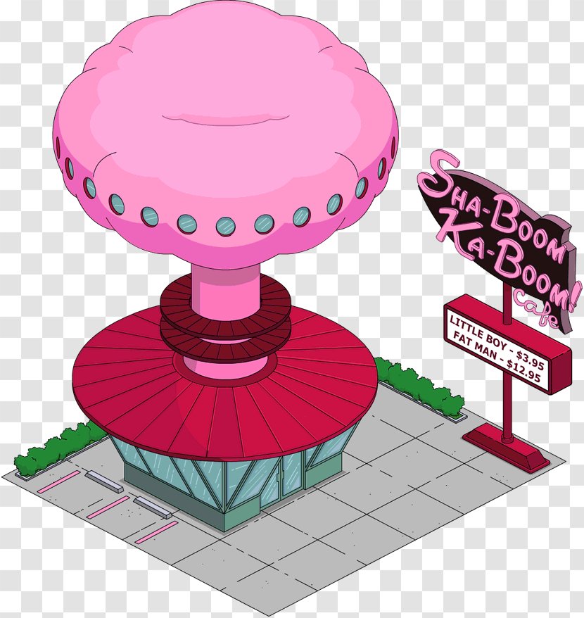 The Simpsons: Tapped Out Cafe Donuts Game Cannabis - Springfield Transparent PNG