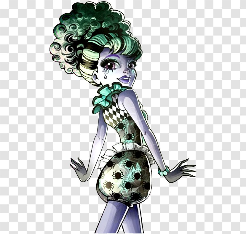 Boogeyman Monster High Art Frankie Stein - Flower Transparent PNG