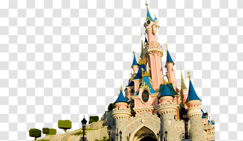 Sleeping Beauty Castle Disneyland Paris Park Autopia Amusement Transparent PNG