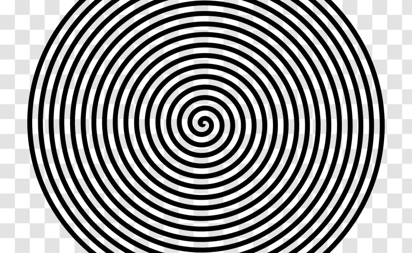 Spiral Circle Point White Pattern - Symmetry Transparent PNG