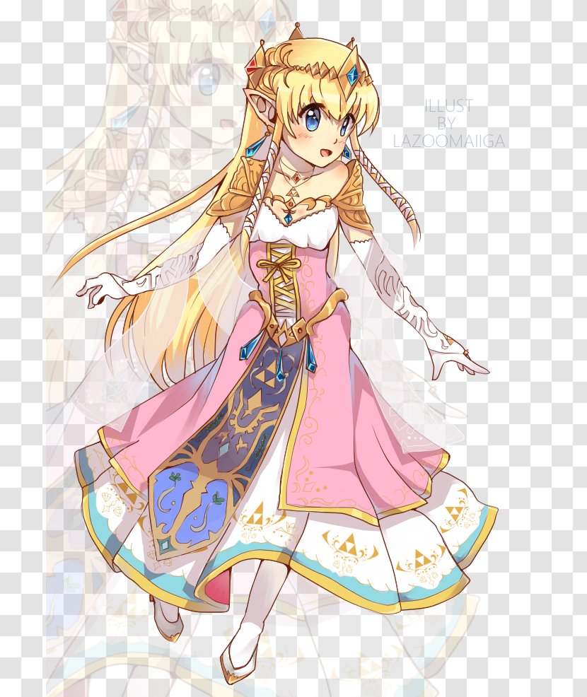 Princess Zelda The Legend Of Zelda: Breath Wild Twilight II: Adventure Link - Cartoon Transparent PNG