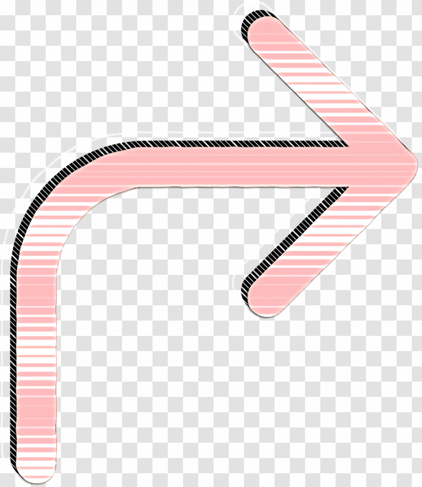 Technology Icon Curve Arrow Icon Share Icon Transparent PNG