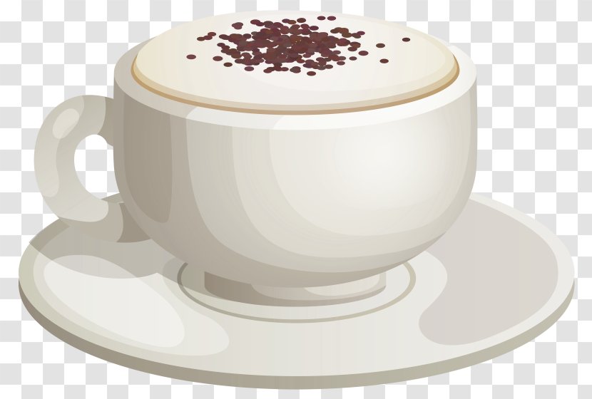 Coffee Cup Cappuccino Milk Tea Transparent PNG