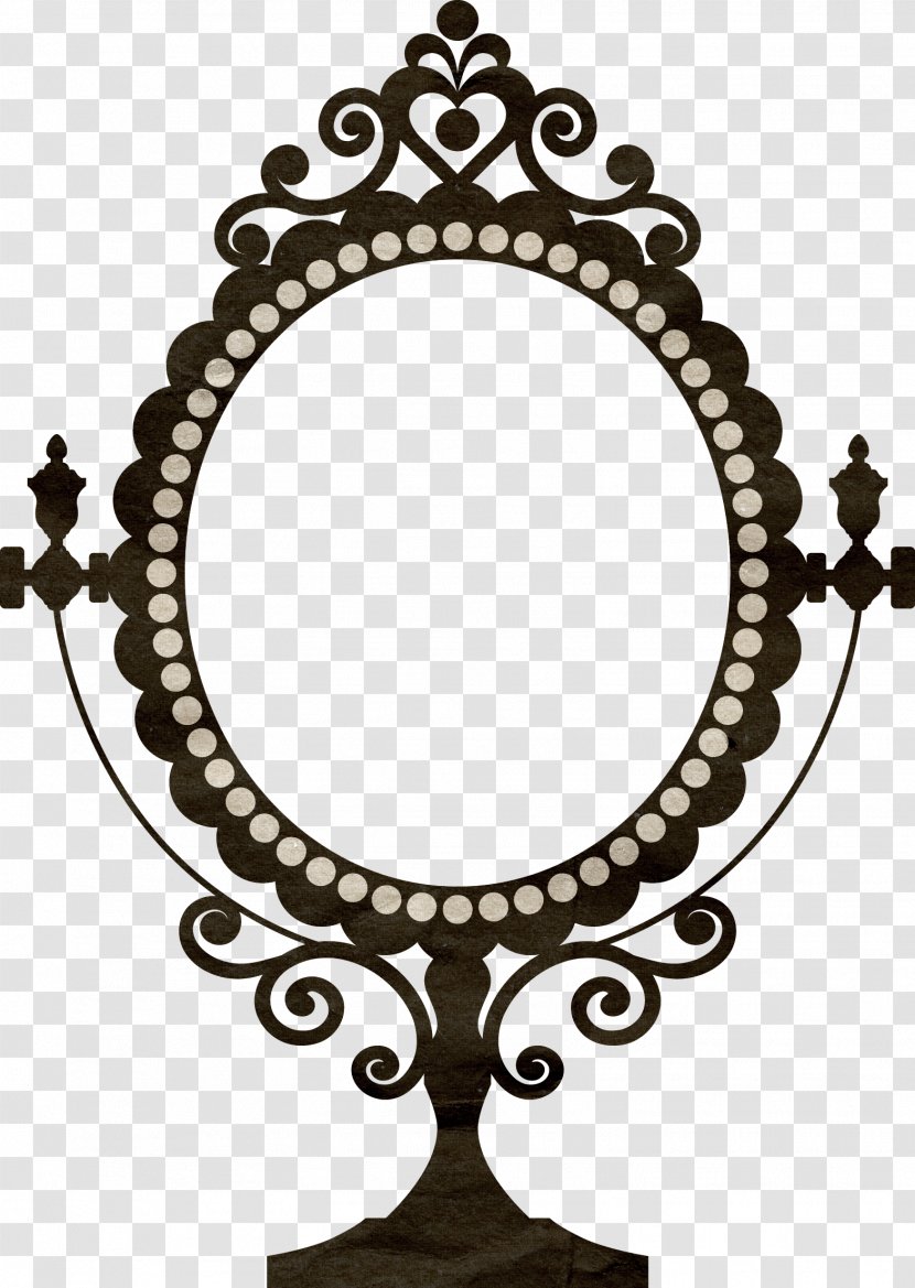 Wall Decal Vintage Clothing Mirror Picture Frame Decorative Arts Transparent PNG