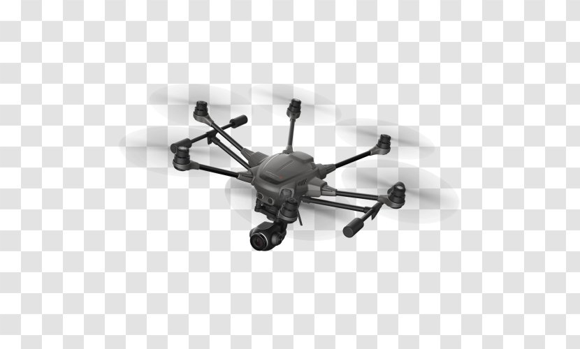 Yuneec International Typhoon H FPV Quadcopter Intel RealSense Unmanned Aerial Vehicle - Camera Transparent PNG