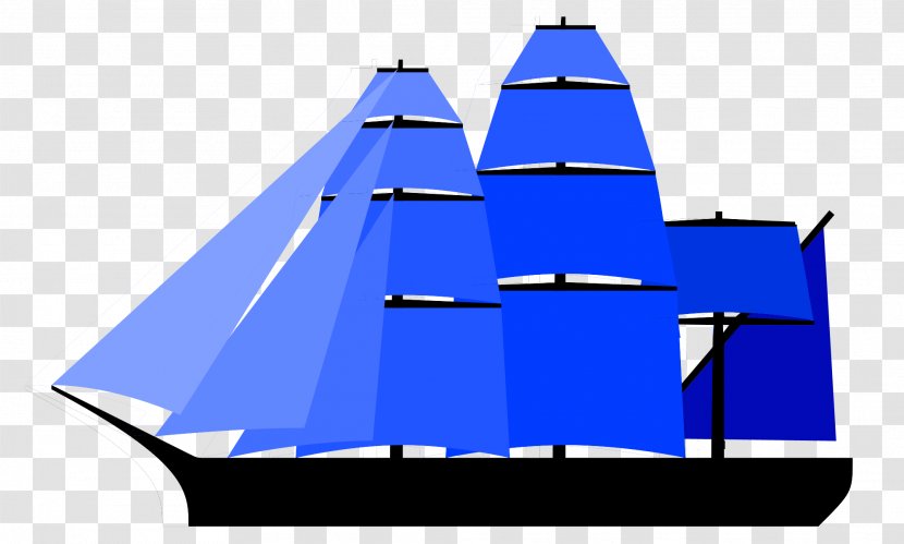Full-rigged Ship Rigging Square Rig Mast - Barquentine - Ships And Yacht Transparent PNG