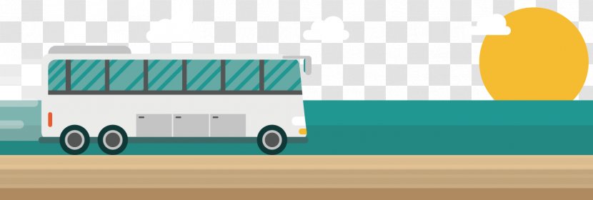 Cartoon Vehicle Drawing - Car - Hand Drawn Bus Vector Transparent PNG