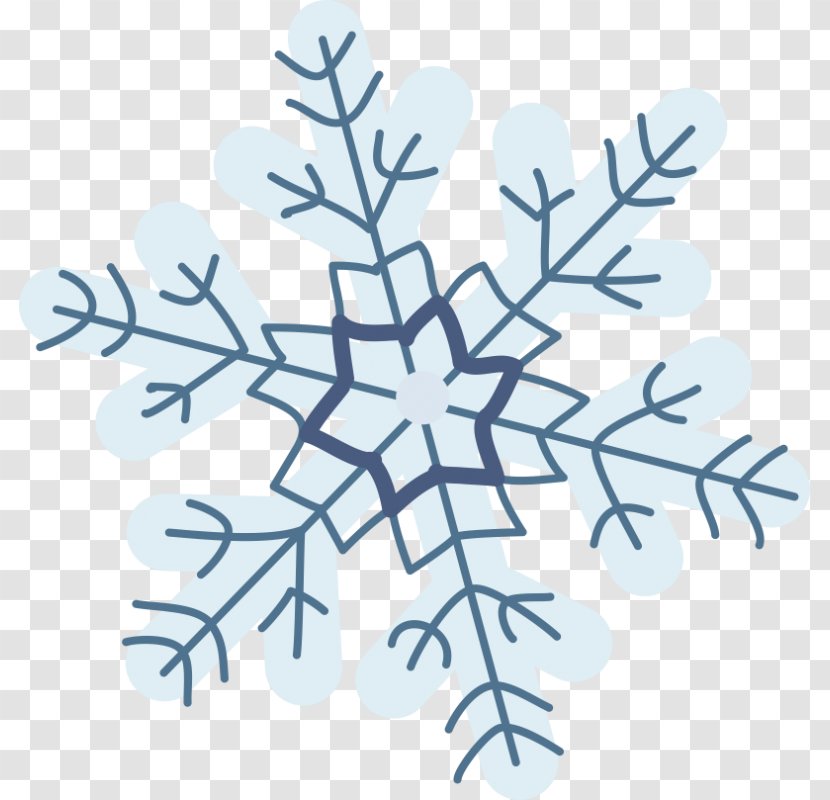 Snowflake Line Pattern - Tree Transparent PNG